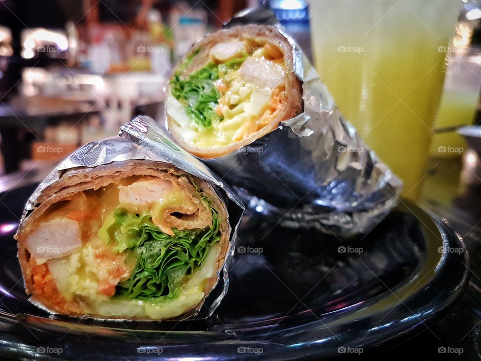chicken wrap