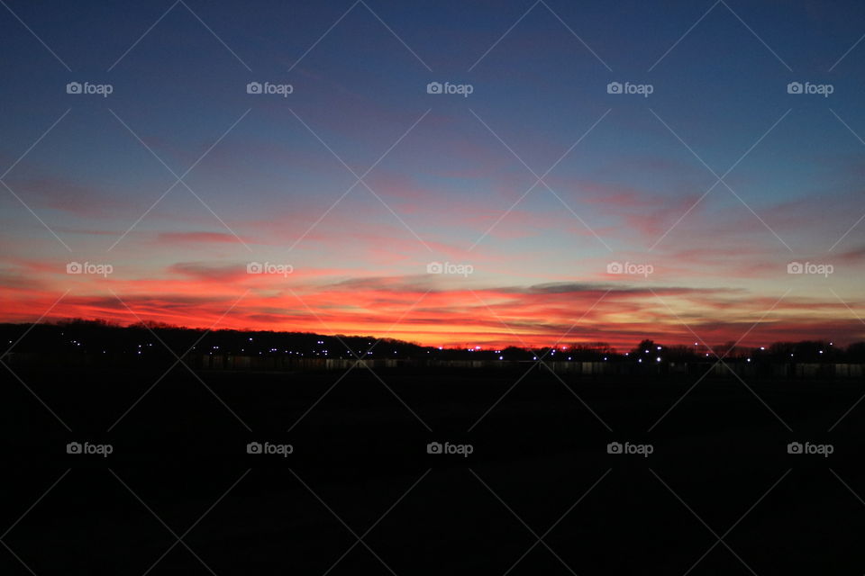 Beautiful Illinois Sunset