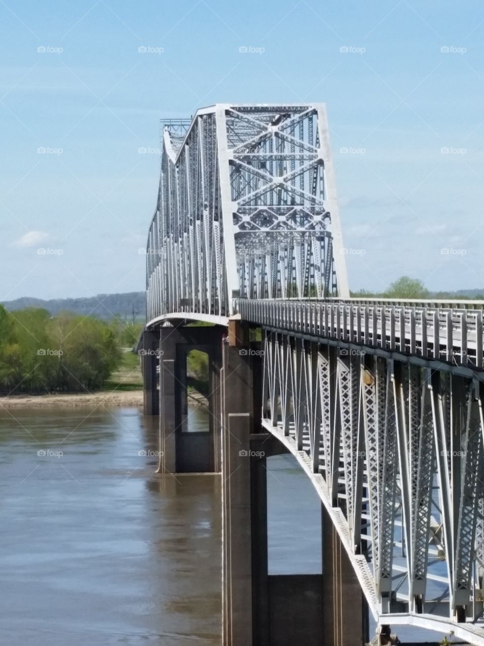 Bridge at the Mississippi River