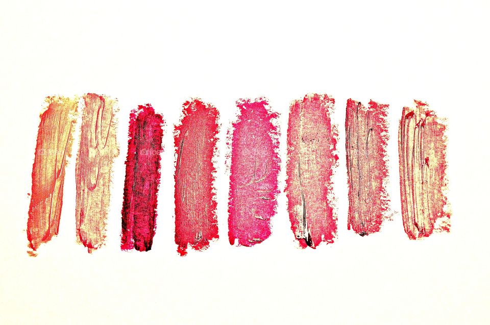 Pink Lipstick Swatches