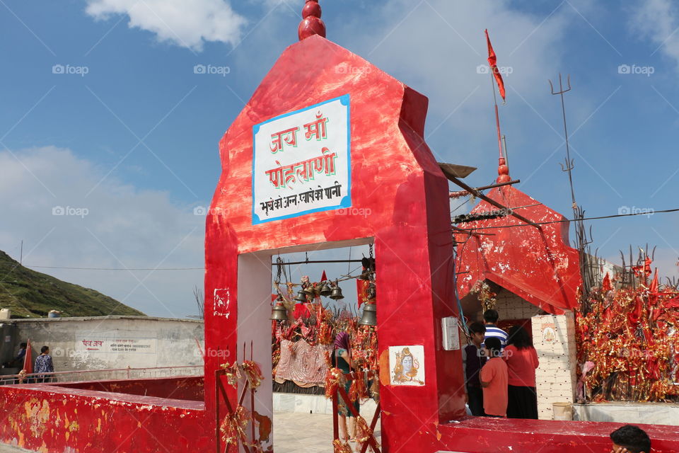 Vintage temple
Pohlani temple near Dalhousie in Himachal Pradesh in India. It is situated at an altitude of around 3000 metres from sea level.