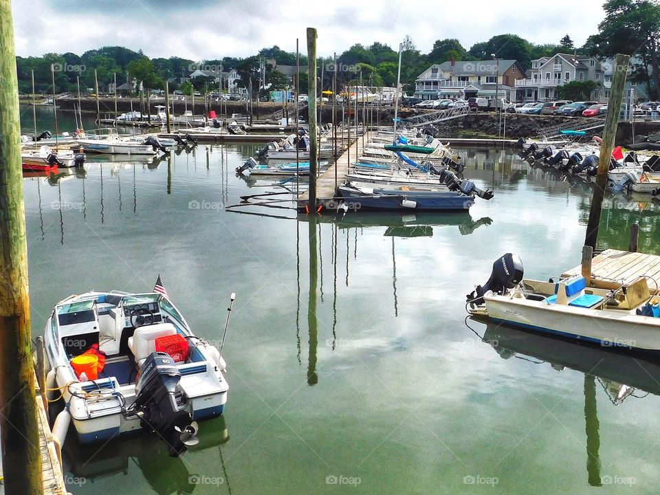 Stony Creek Harbour in Connecticut...