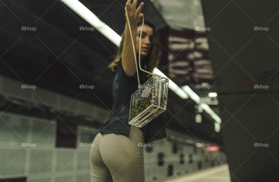 metro station girl