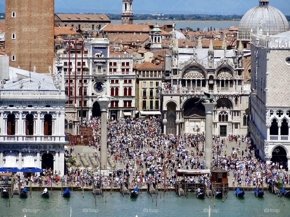Venice, the capital of northern Italy’s Veneto region, is built on more than 100 small islands in a lagoon in the Adriatic Sea. It has no roads, just canals –