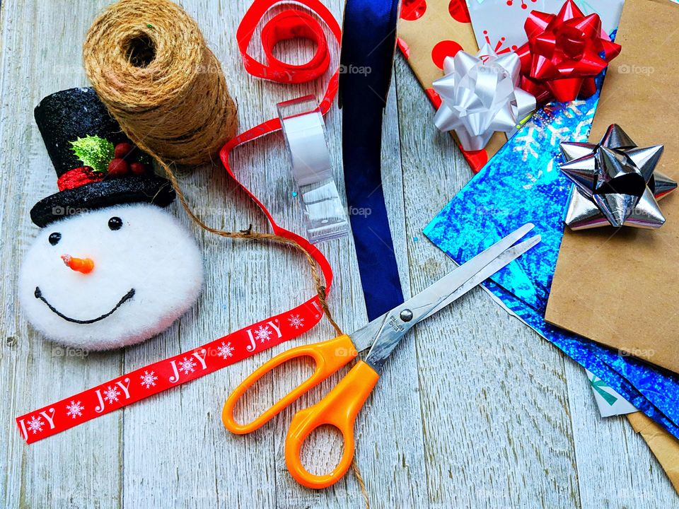 Packing Christmas Presents