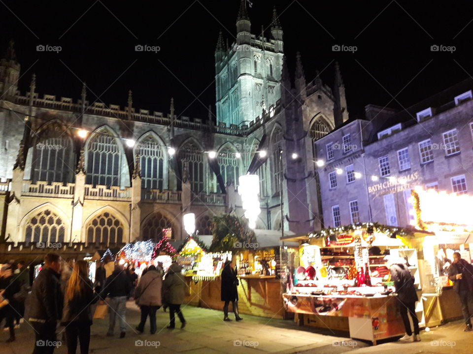 Bath Abbey (Christmas market)