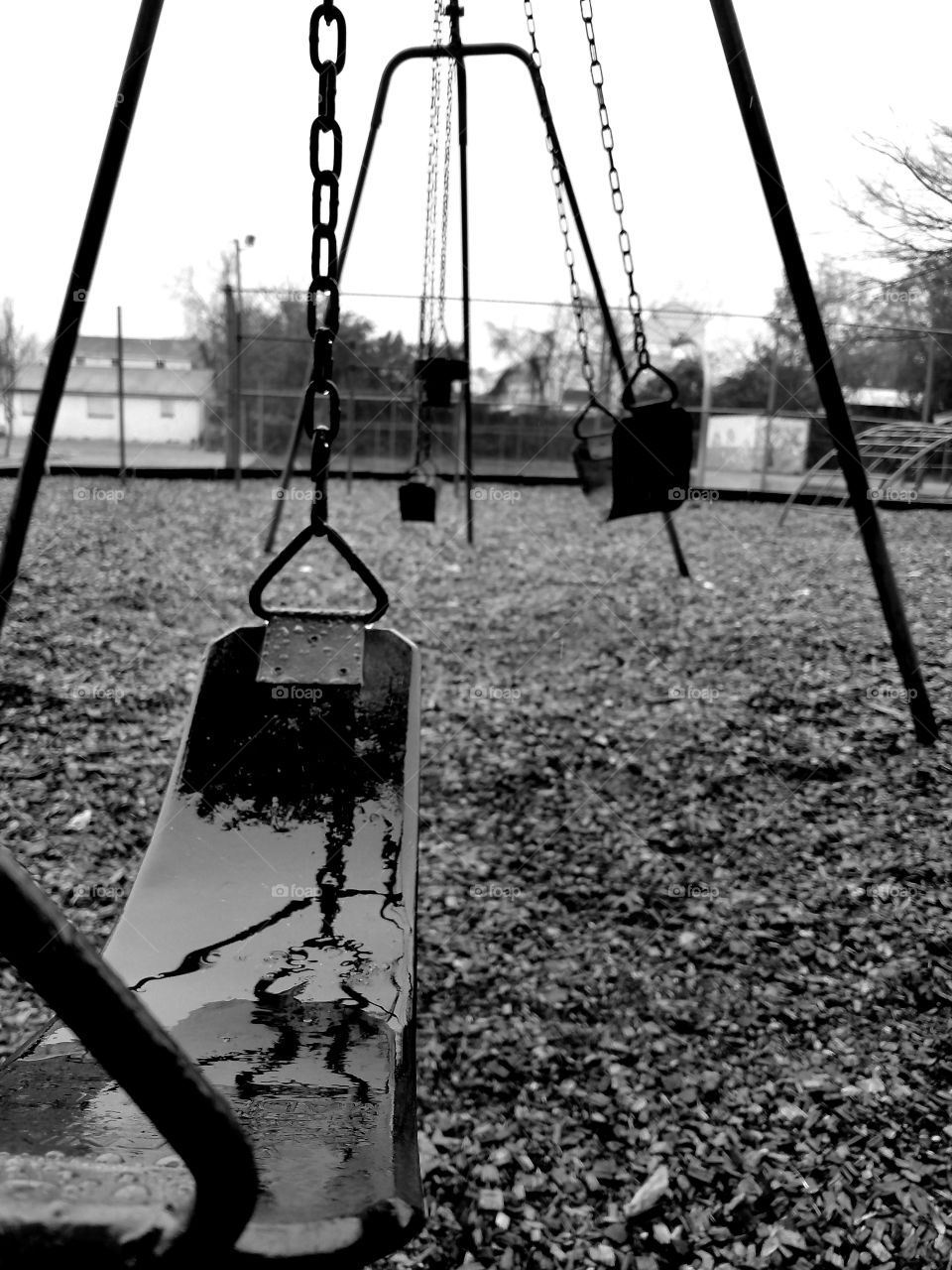 Rainy day swings