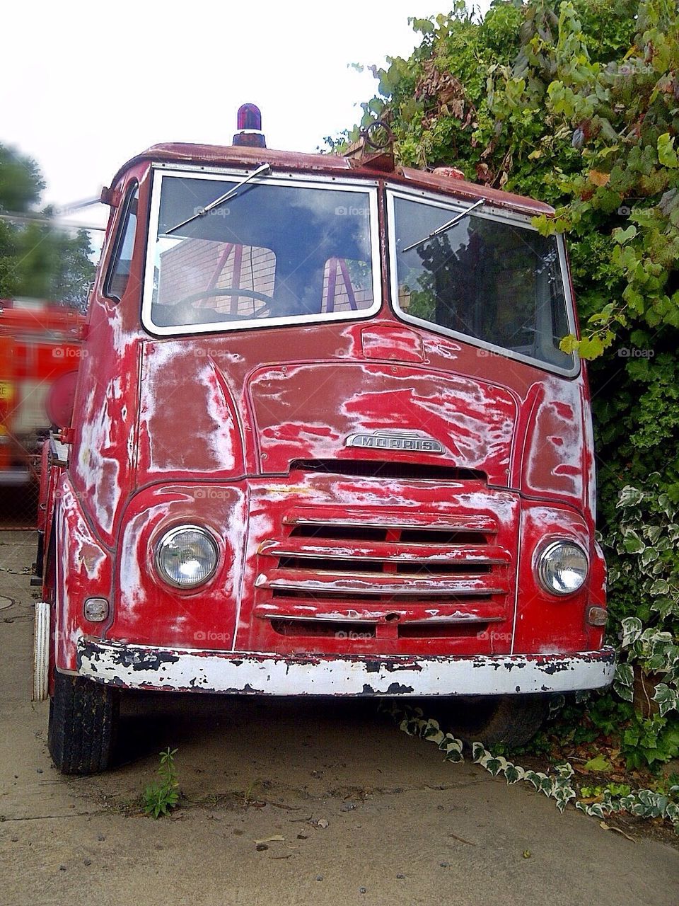 Old Australian Fire Lorry