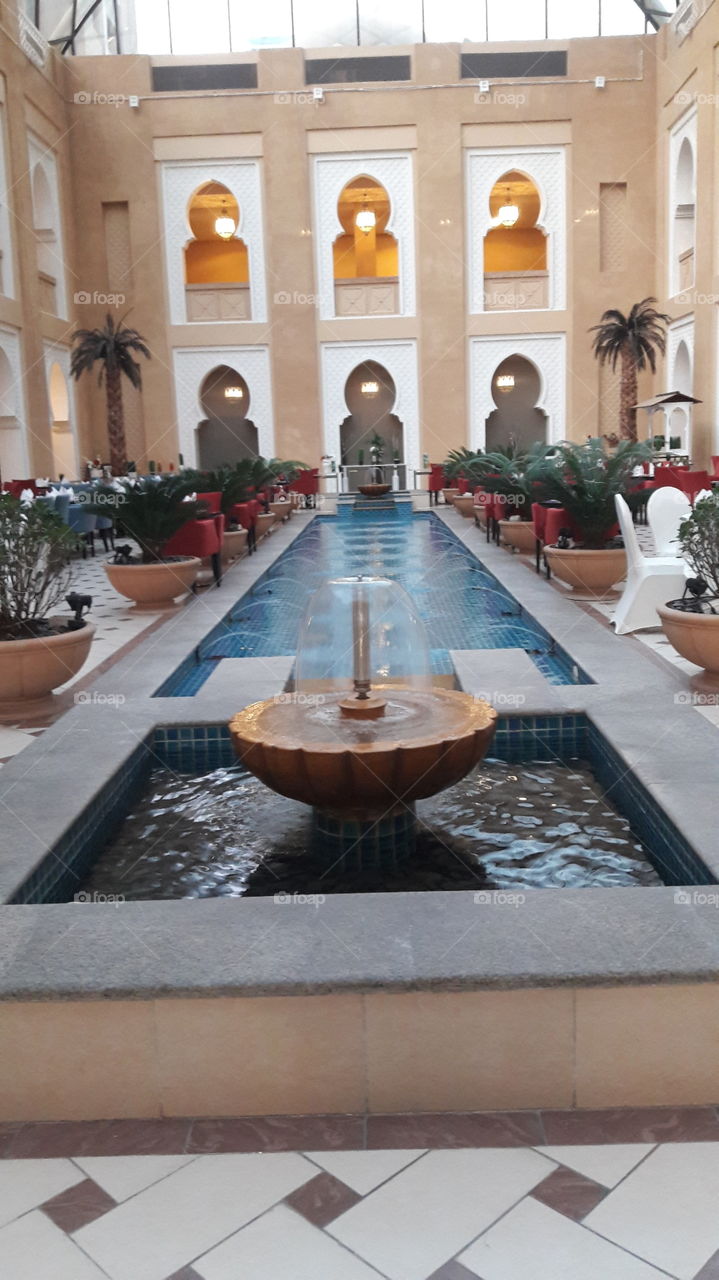 indoor fountain