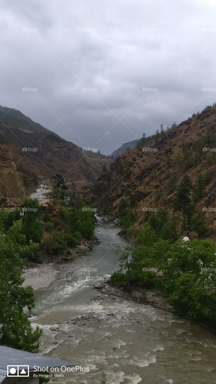 #mountains #rivers #green #valley #riverflowing #Bhutan