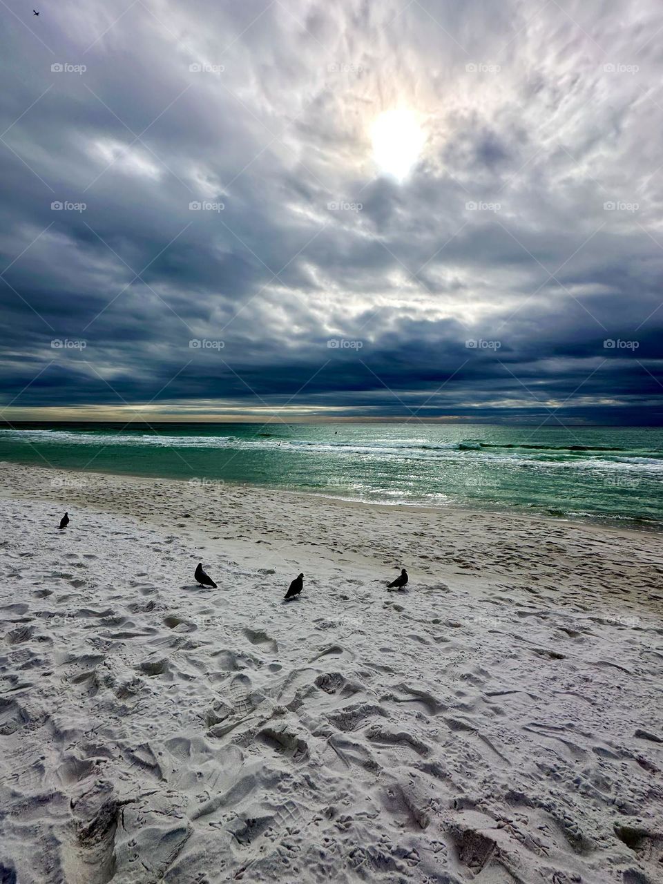 Moody blues on the Emerald Coast