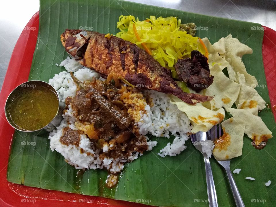 Malaysian taste mamak style food