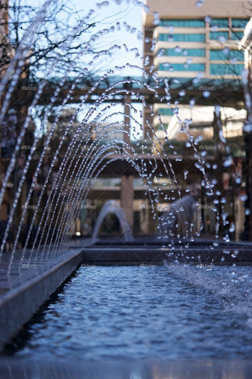 City Creek Mall Fountain 