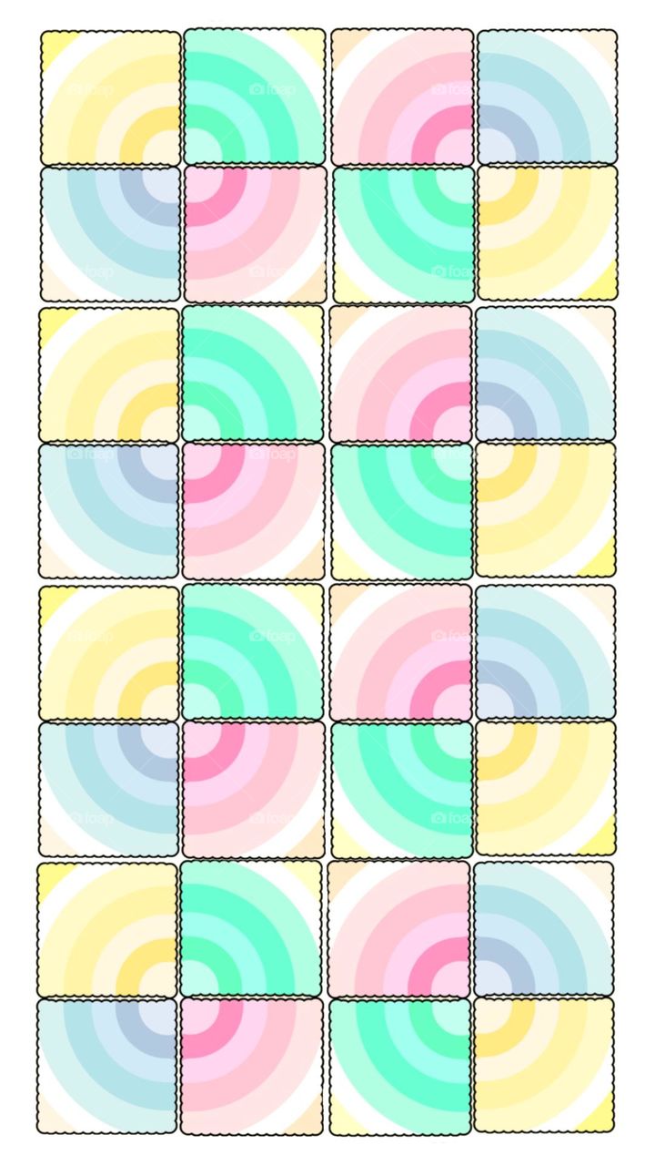 Fabric patterns, graphic patterns, tile patterns, Thai patterns Simple style on a white pastel