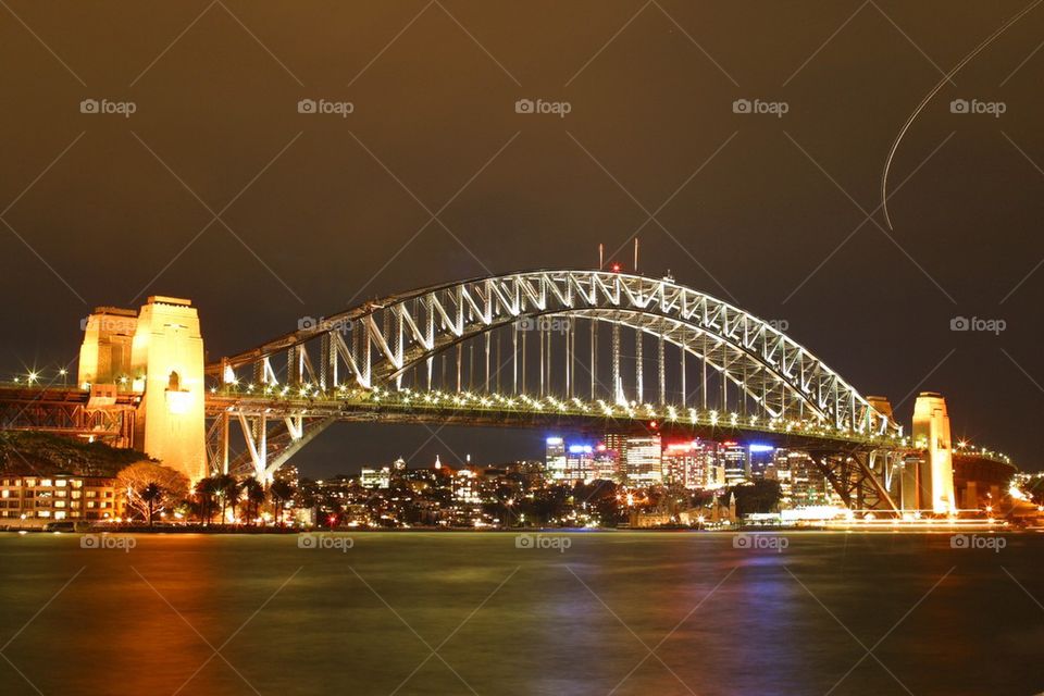 SYDNEY, AUSTRALIA THE SYDNEY HARBOUR BRIDGE