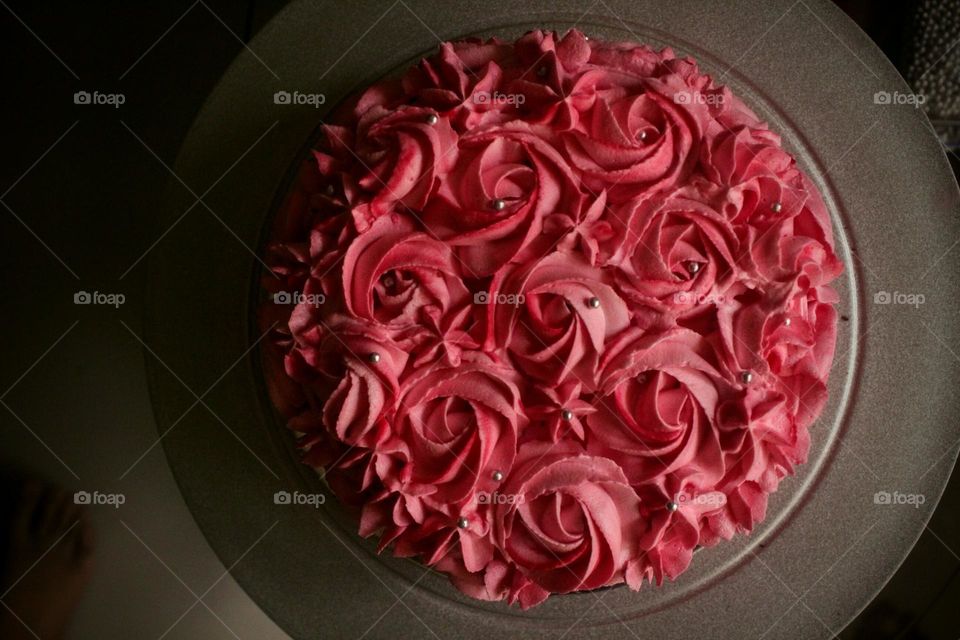 Homemade cake and it was perfect.