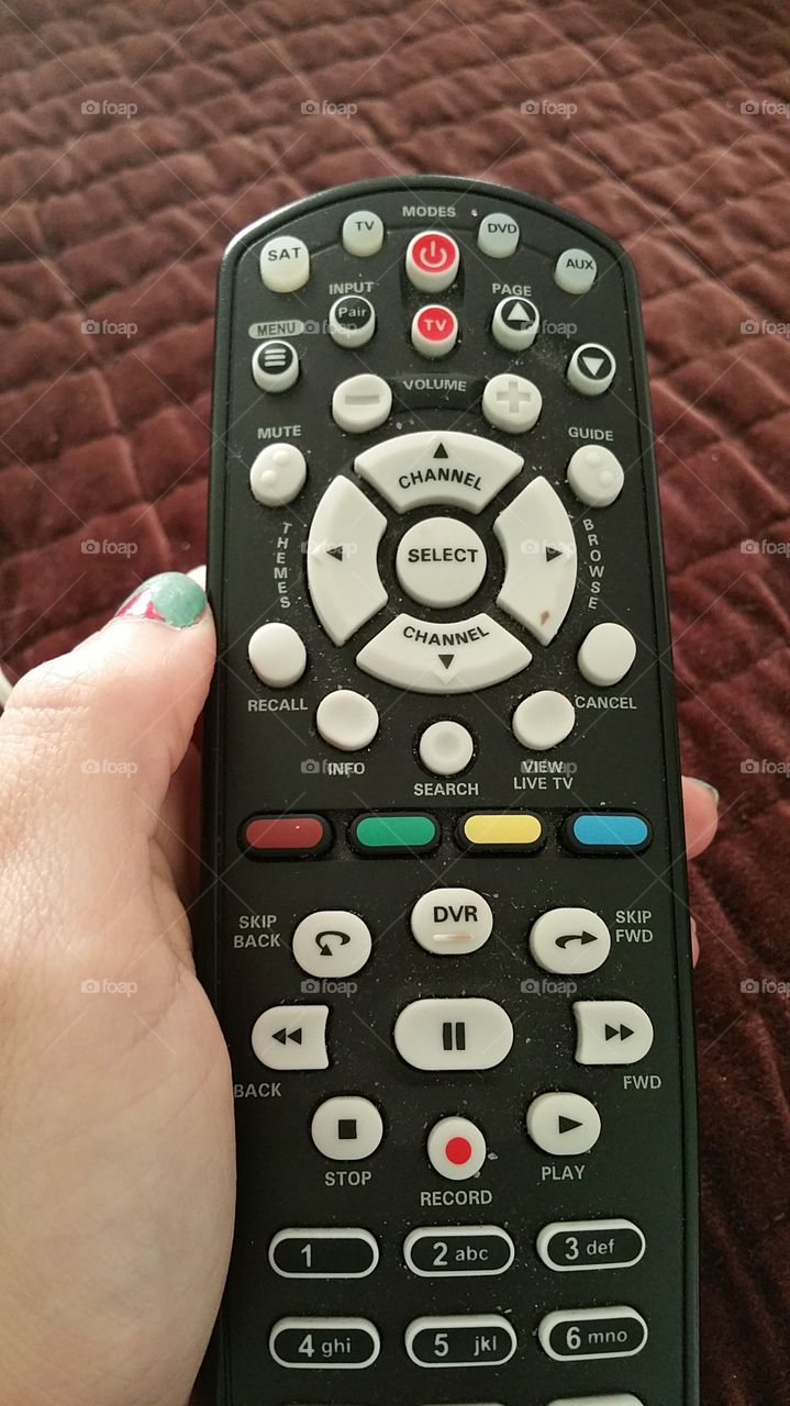remote control. :)