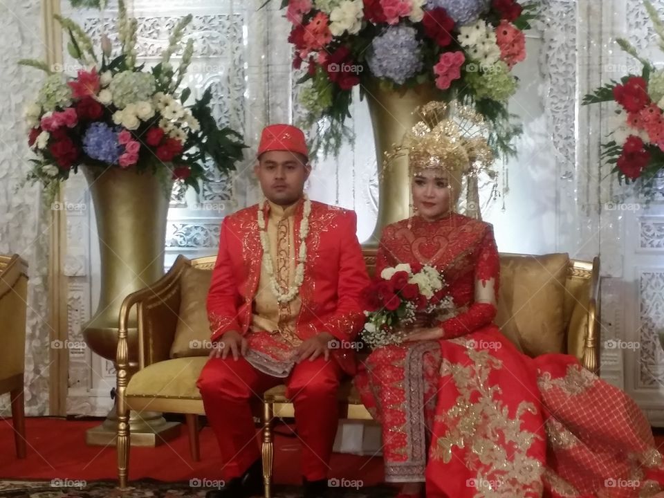 Marriage tradition west java Indonesia