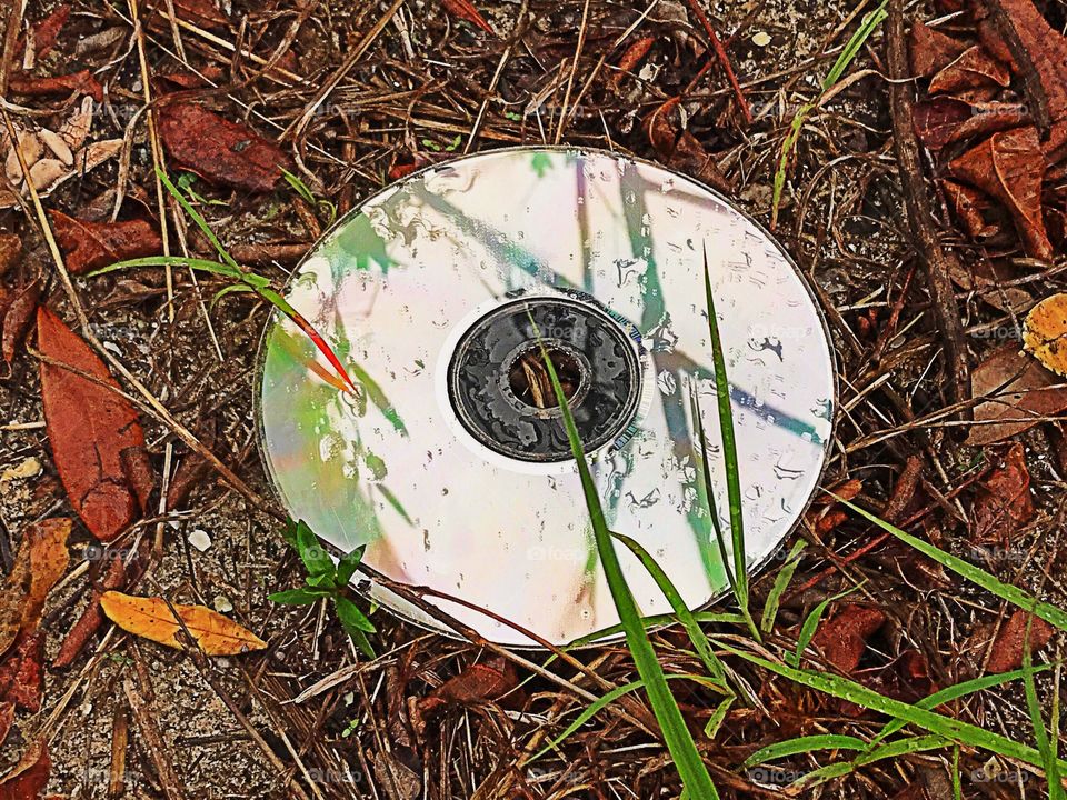 Discarded CD