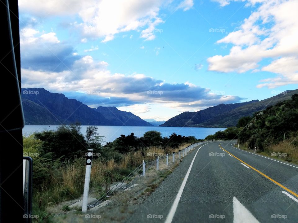 On the road to Queenstown