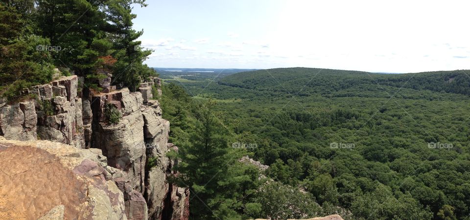 Solitude.  Devil's Lake State Park