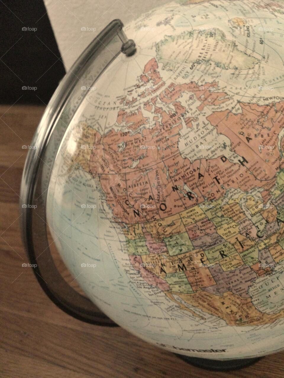 Around the World. Had this globe since I was a lad
