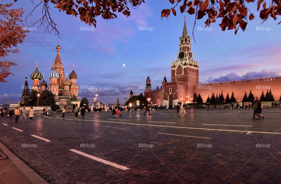 Red square Moscow 