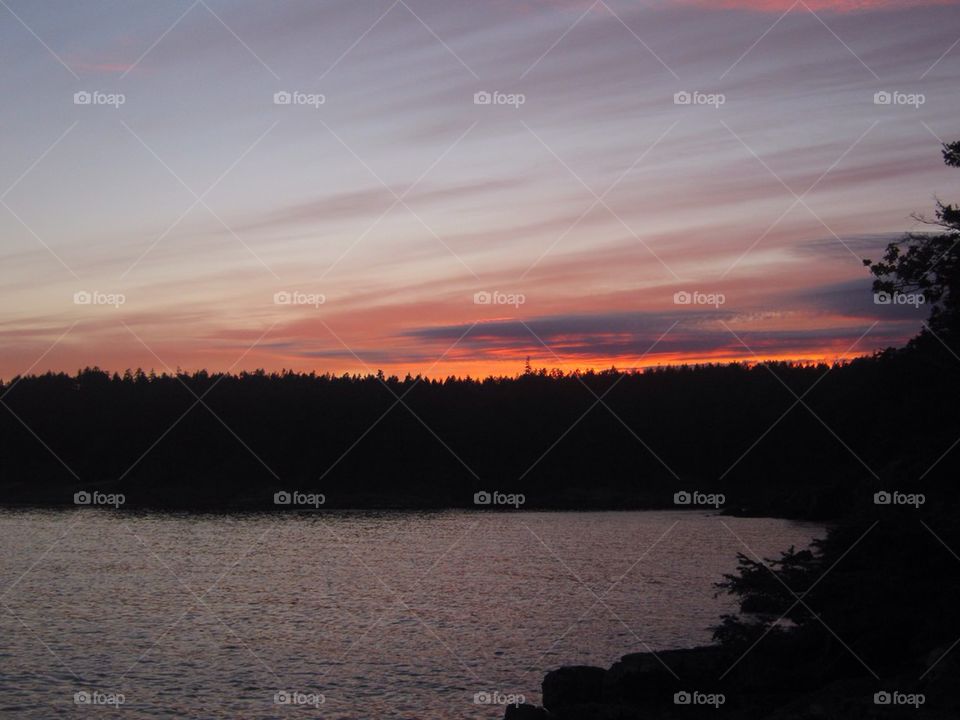 Sunset at Salt Spring