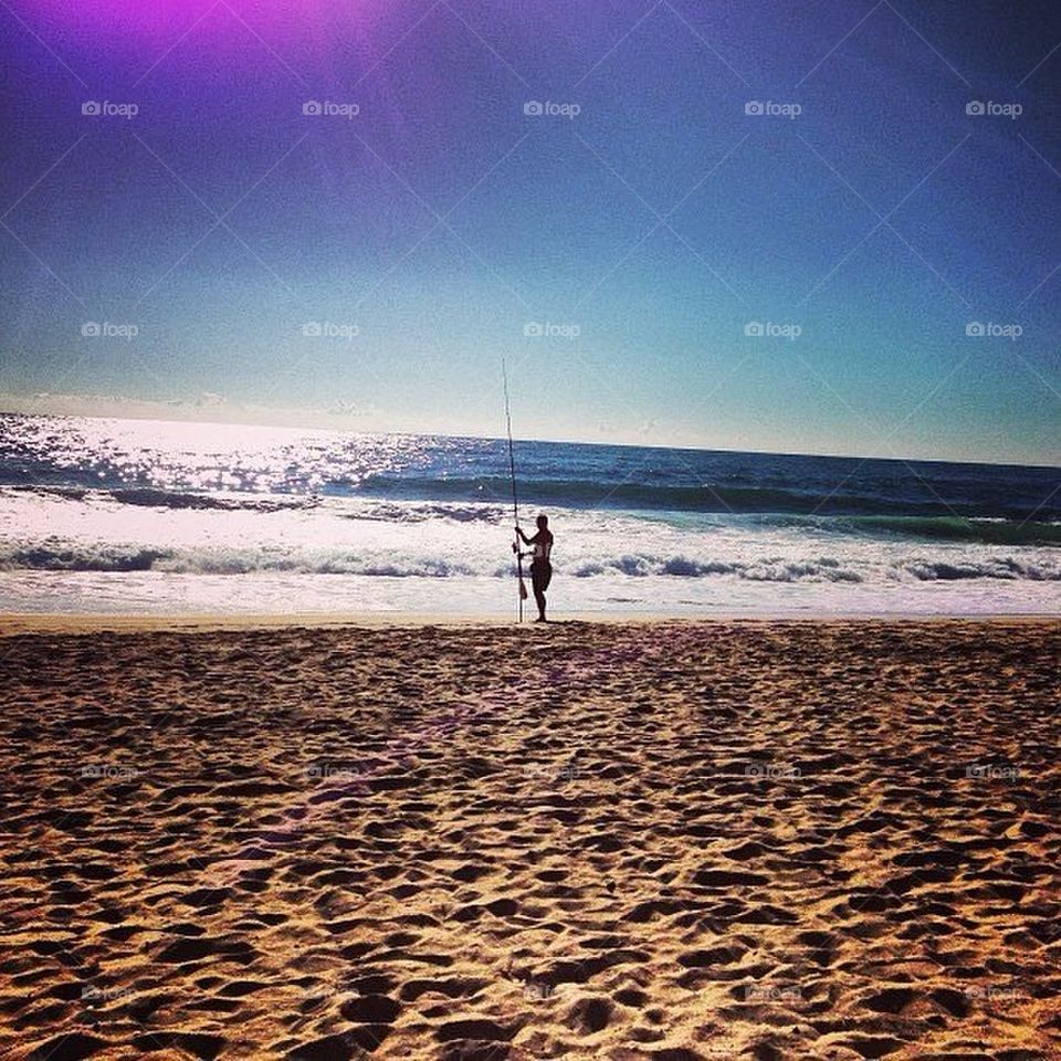 beach summer relax sea by xelai22