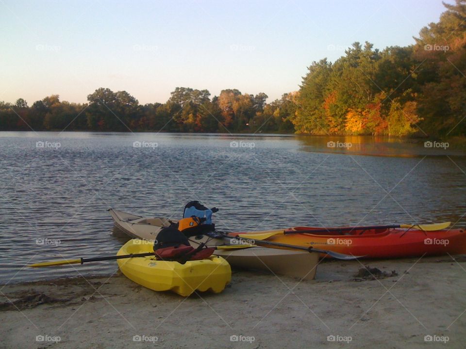 Autumn Kayaking