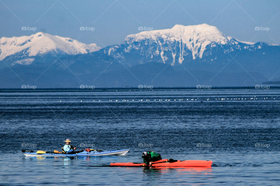 The thousands of birds congregating on the waters during the spawning & fishing attract bird & nature enthusiasts eager to get a closer look & photos from their kayaks. 