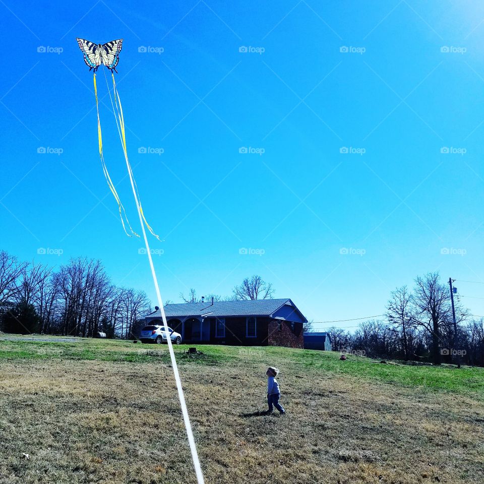 kite flying
