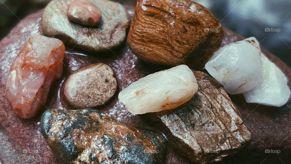 just some rocks I collected from the creek