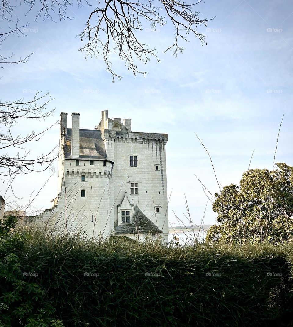 Castle , France February 2023 . 