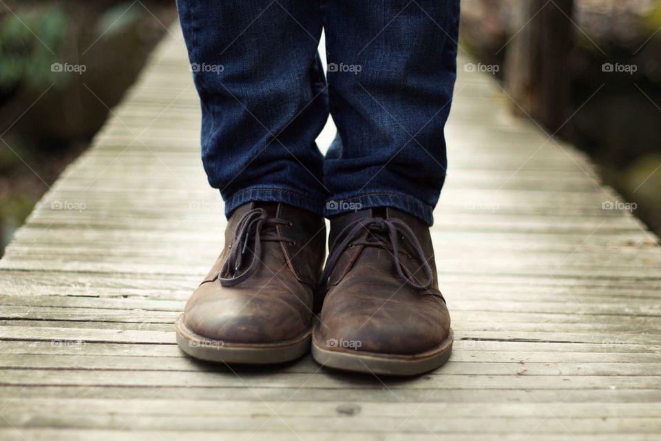 Shoes on Bridge