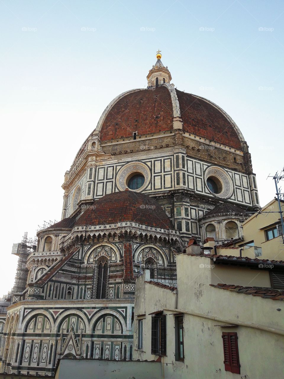 View on Brunelleschi's Cupola, Florence (Italy)