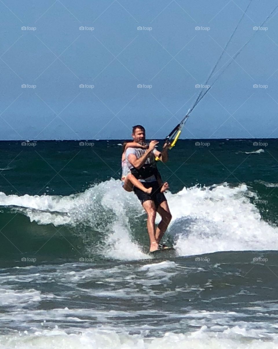 Kiteboarding 