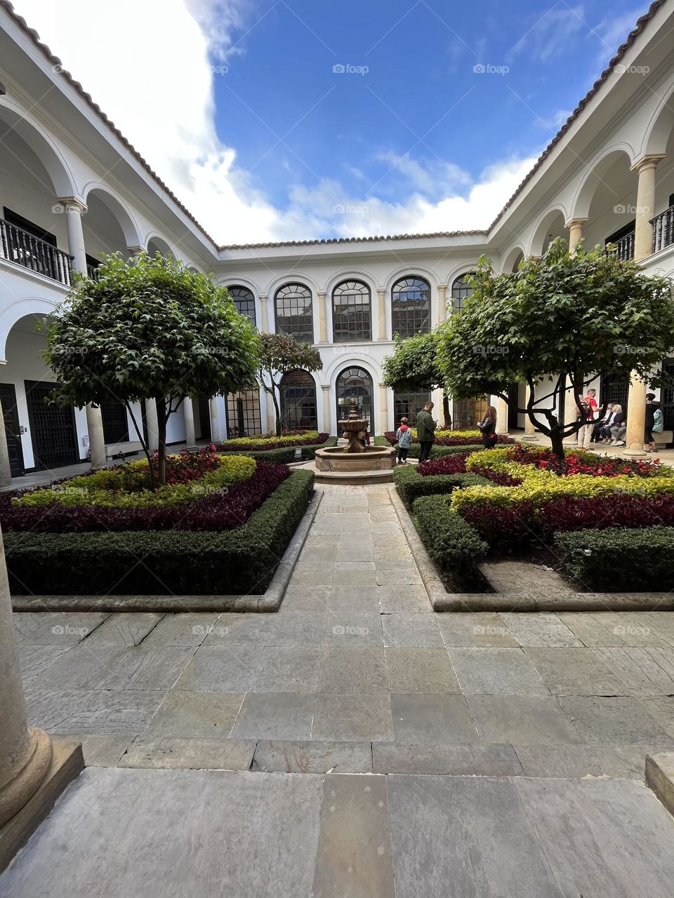 Classic architecture at the museum 