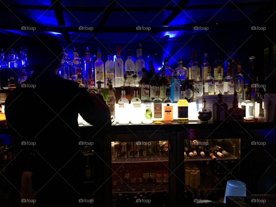Night club bar