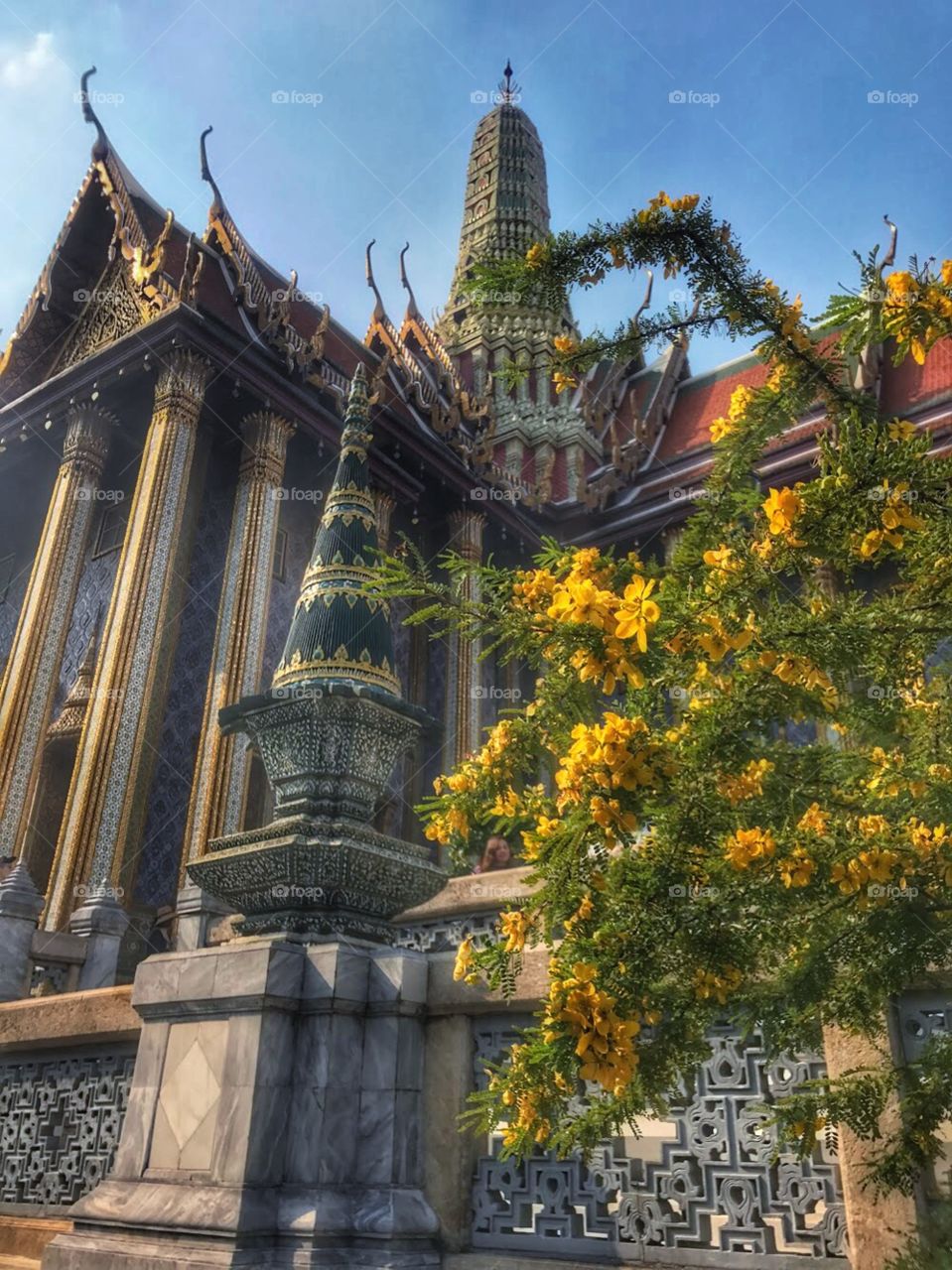 The palace in Thailand