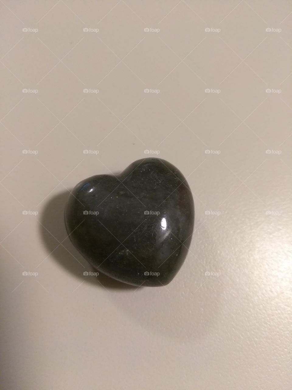 green heart crystal