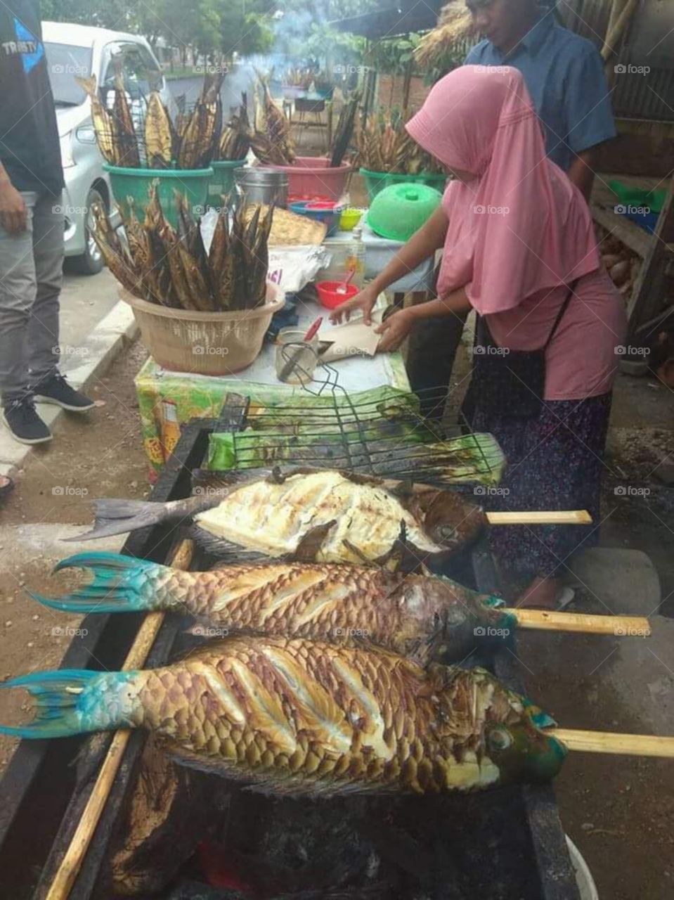 lombok fish market