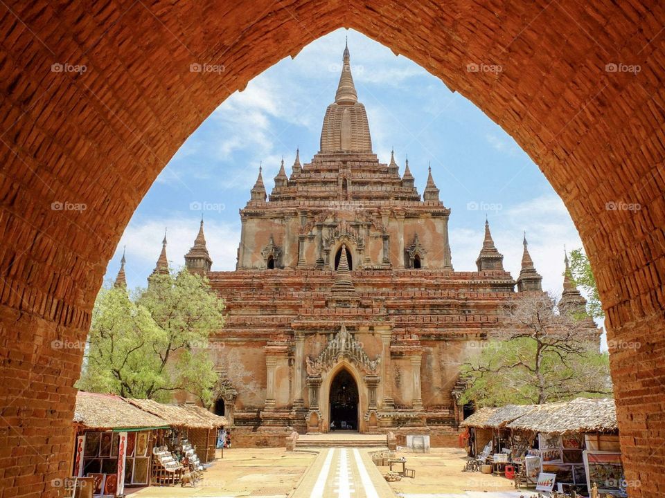 Pagoda in Bagan ,Myanmar