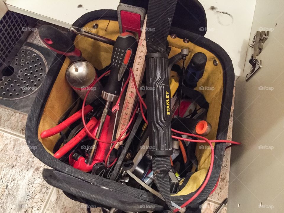 plumber's tool box