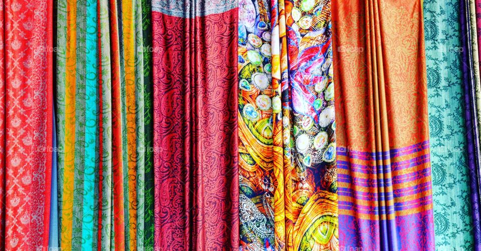 Kashmiri Shawls On Display