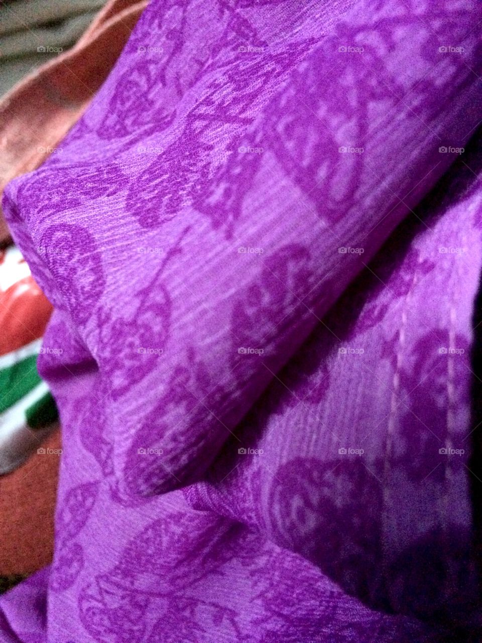 purple colour clothes 