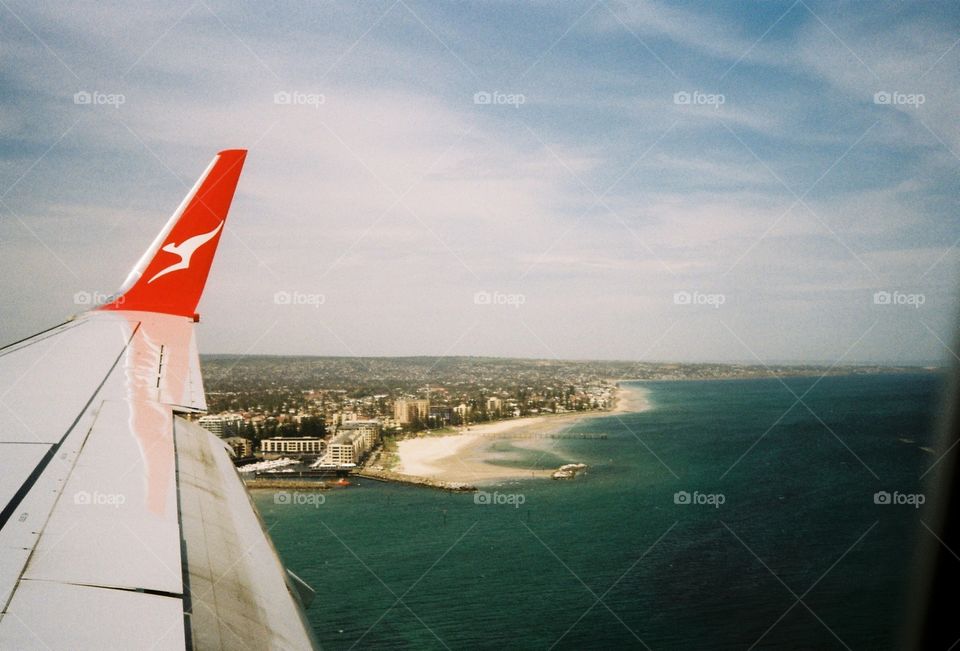 Landing in Adelaide