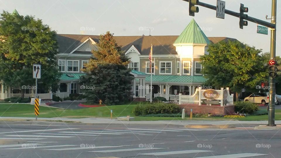 Cool building on the corner