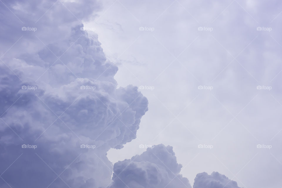 The beauty of the sky and the rain cloud in the day time.