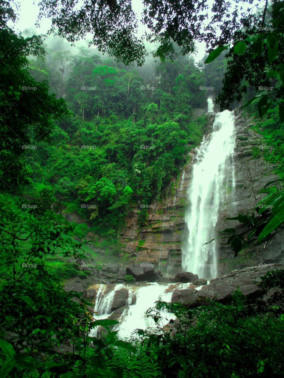Mapalana falls,Palabaddala,Ratnapura,Srilanka.